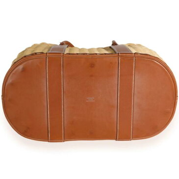 【大変美品】レア エルメス ピクニック ガーデンパーティー フォーブ バレニア 柳 HERMES PICNIC GARDEN PARTY FAUVE NATUREL BARENIA & OSIER【海外直輸入中古品】【中古】