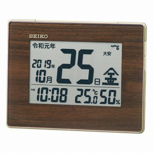 Alessi - セイコー 和暦表示付き電波時計【送料無料】