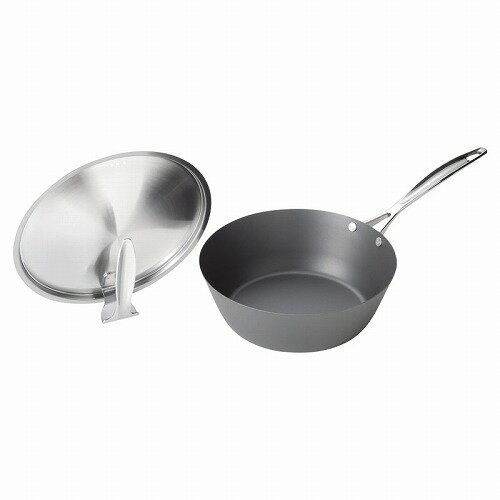 Rakuten - 涅 IH対応窒化鉄いため鍋24cm（蓋付）【送料無料】