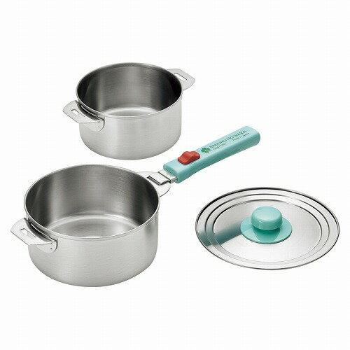 燕熟の技 ハンドル着脱式鍋14cm＆16cmセット【送料無料】