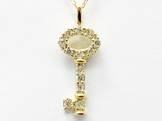 ペンダントネック K18 ダイヤPN 0.1ct【送料無料】 ※オーダーメイド品