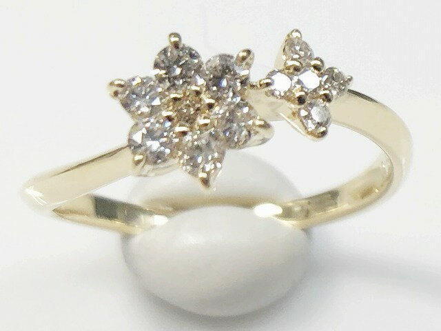 K18YG H&Cダイヤリング 0.27ct【送料無料】※オーダーメイド品