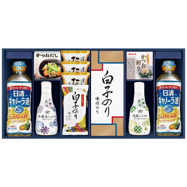 【ポイント5倍】日本の食卓 ヤマサ 鮮度しょうゆ&白子のり詰合せ【入学内祝い 御歳暮 お歳暮 寒中御見舞 御年賀 敬老の日 敬寿 内祝い 返礼 ギフトセット】【送料無料 送料込み】