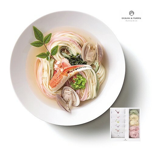 【ポイント5倍】オーシャンテール 野菜うどんセット【結婚内祝い 入学内祝い 御中元 お中元 暑中御見舞 御年賀 敬老の日 敬寿 内祝い 返礼 うどんギフト ギフトセット】【送料無料 送料込み】