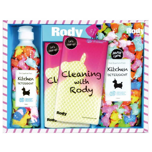 ロディ 洗剤 【ポイント5倍】Rody（ロディ）キッチン洗剤詰合せギフト【入学内祝い 御中元 お中元 寒中御見舞 寒中御見舞い　 敬老の日 敬寿 内祝い 返礼 ギフトセット】【送料無料 送料込み】