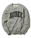 AVIREX 公式通販 | デイリー ロングスリーブ クルーネック スウェット ロゴ/ DAILY L/S CREW NECK SWEAT LOGO_7835232001