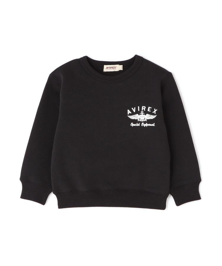 AVIREX 公式通販｜《KIDS / キッズ》VARSITY LOGO CREW NECK SWEAT / ヴァーシティ...