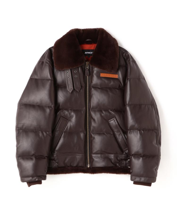 楽天市場】アビレックス レザー ダウン ジャケットの通販