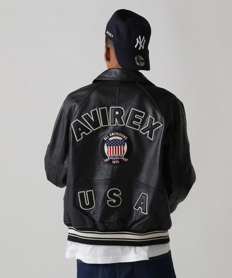 AVIREX 公式通販｜LIGHT SIGNATURE VARSITY JACKET/ライト シグネチャー バーシテ...