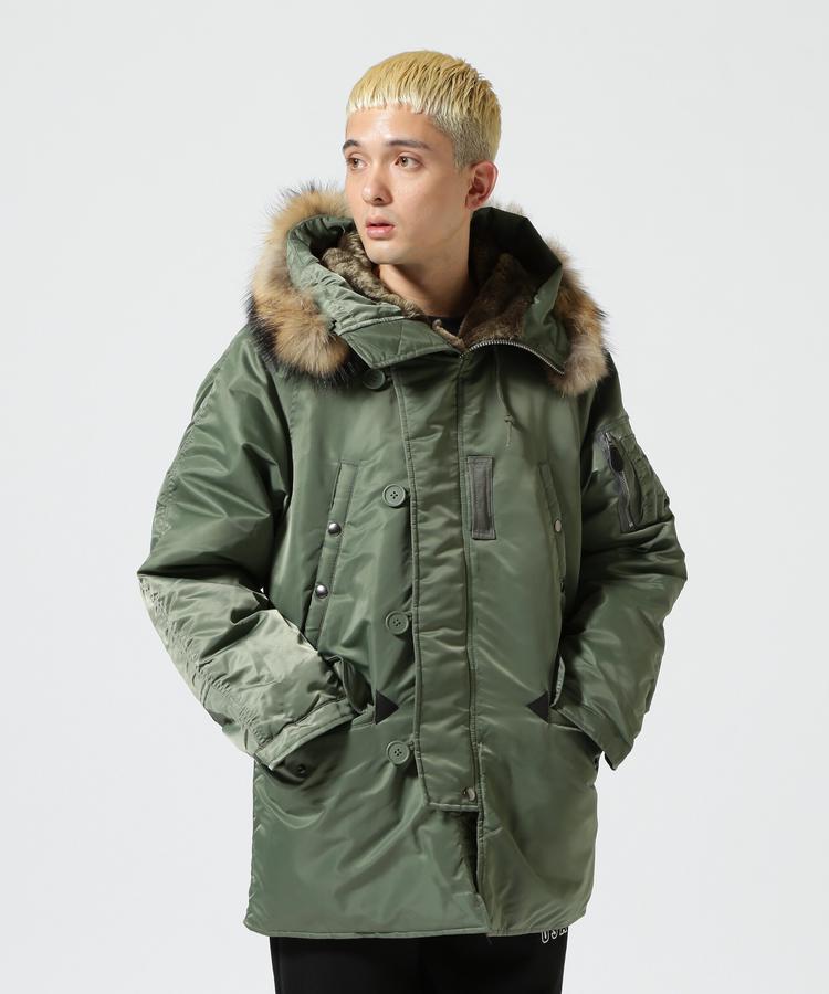 ファッションの 美品 モッズコート S ファイヤーマン/N-3B ファッションの 美品 モッズコート S ファイヤーマン/N-3B
