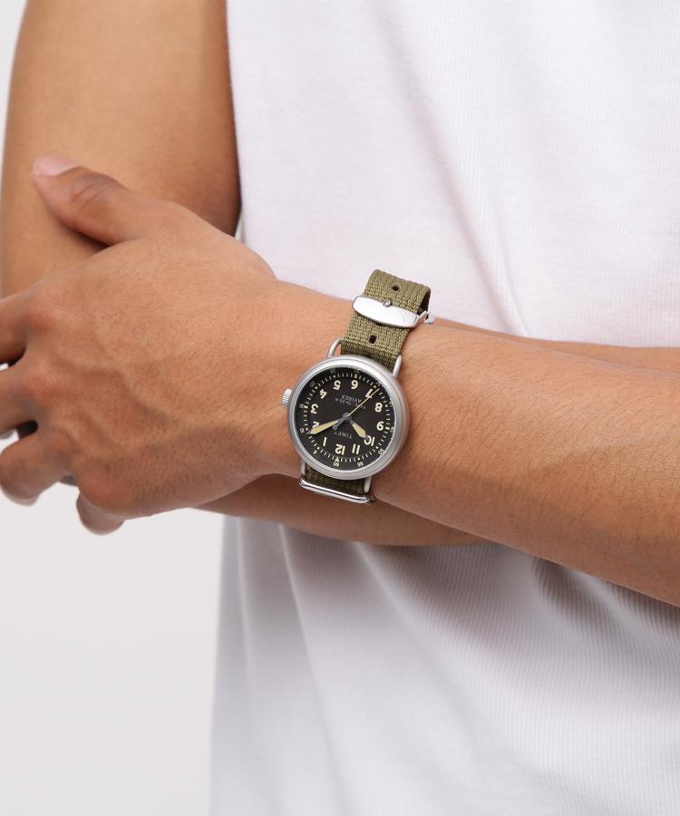 楽天市場】timex ミリタリー（ベルトカラーカーキグリーン）（腕時計