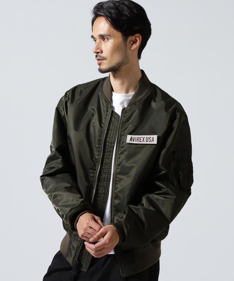 AVIREX LTD. MA-1フライトジャケット グレー AVIREX（アヴィレックス） アビレックス MA1 TEST SAMPLE VINTAGE LINE