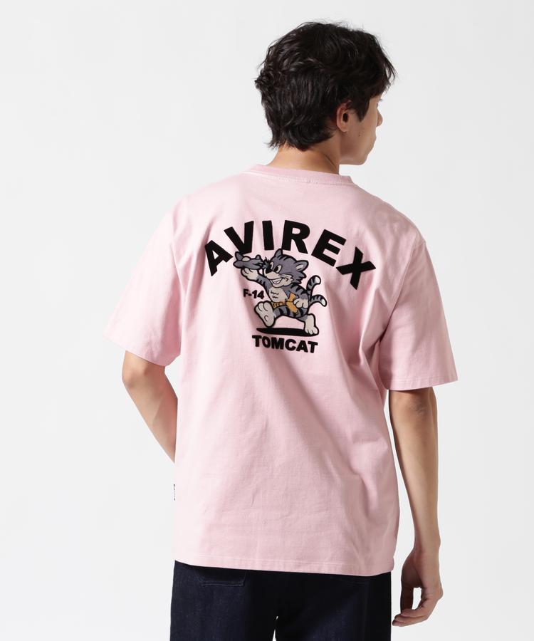 楽天市場】AVIREX Tシャツ（カラーピンク）（トップス｜メンズ