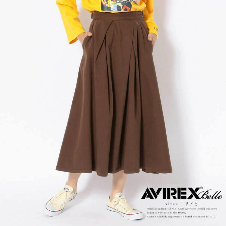 ★SALE｜AVIREX Belle 公式通販・直営店限定｜グルカ スカート/GURKHA SKIRTアビレックス アヴィレックス オフィシャルサイトレディース 女性※セール/アウトレット品につき交換 返品不可