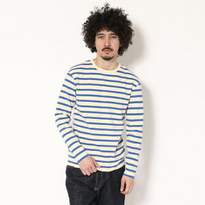 AVIREX 公式通販・DAILY WEAR | デイリー テレコ 長袖ボーダーTシャツ/DAILY BORDER T-SHIRT