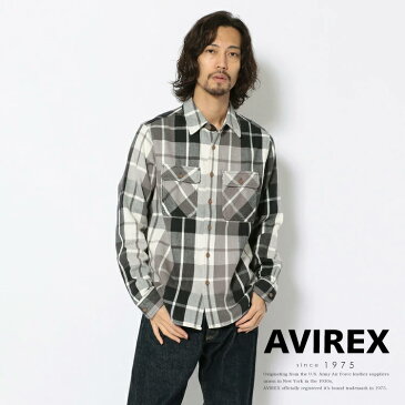 AVIREX 公式通販 | 【DAILY/デイリー】 コットン フランネルシャツ/COTTON FLANNEL SHIRT(アビレックス アヴィレックス)メンズ 男性
