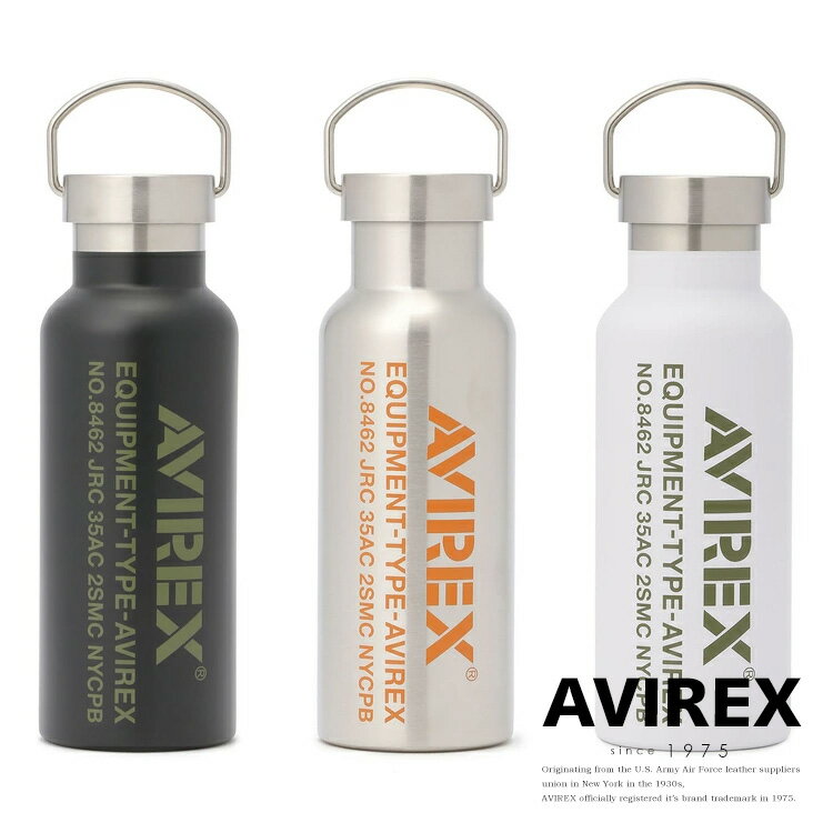 AVIREX 公式通販 | メタルハンドル サーモボトル/ステンレス製 携帯用魔法瓶 500ml/AVIREX/アヴィレックス(アビレックス アヴィレックス)メンズ 男性 レディース 女性 男女兼用 ユニセックス