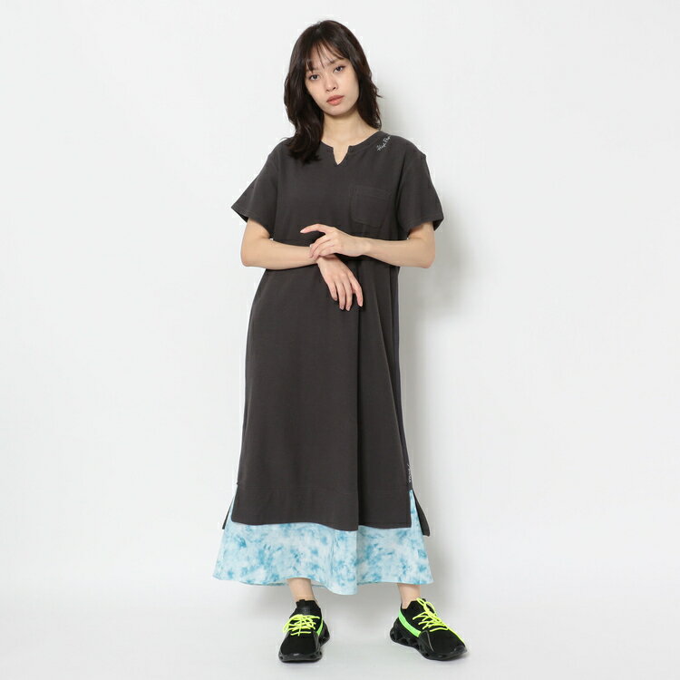 ★SALE｜AVIREX Belle 公式通販 | ワッフル×タイダイ ワンピース/ WAFFLE×TIE DYE ONEPIECE(アビレックス アヴィレックス)レディース 女性※セール/アウトレット品につき交換 返品不可