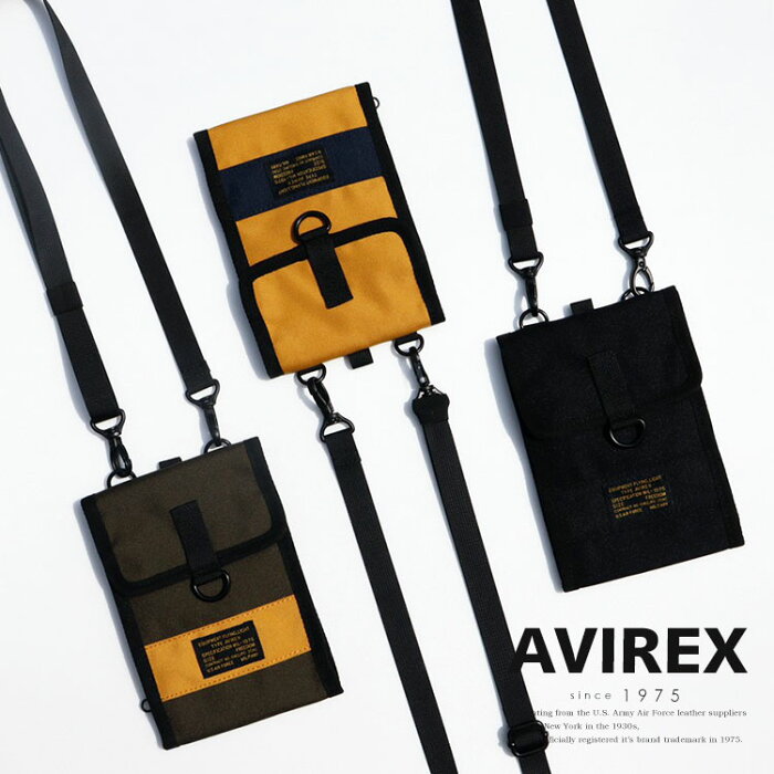 AVIREX 公式通販 | 【バッグ】ダンテ3 ネックポーチ/DANTE3 NECK POUCH(アビレックス アヴィレックス)メンズ 男性 レディース 女性 男女兼用 ユニセックス