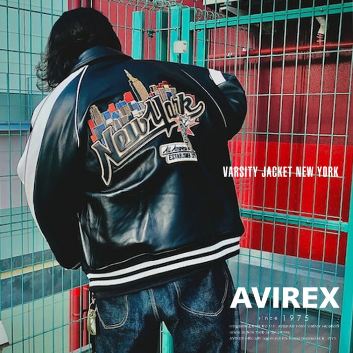 AVIREX 公式通販 | ヴァーシティ ジャケット ニューヨーク/VARSITY JACKET NEW YORK(アビレックス アヴィレックス)メンズ 男性