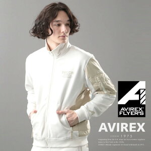 ★SALE｜【AVIREX FLYERS】AVIREX 公式通販｜トラック ジャケット/TRACK JACKET/AF(アビレックス アヴィレックス)メンズ 男性※セール品につき交換 返品不可