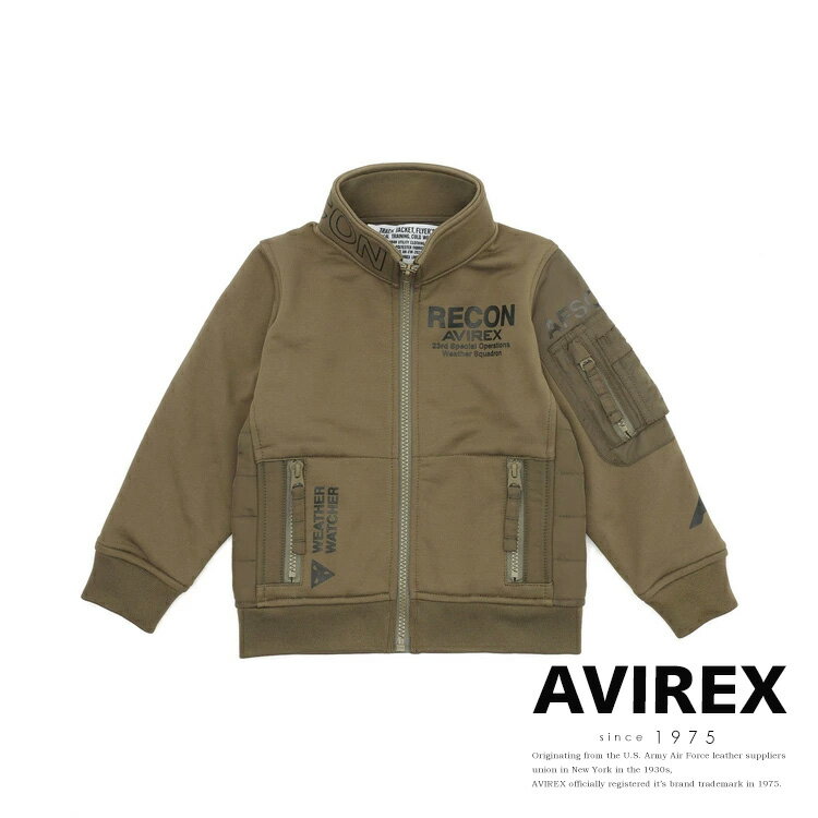 ★SALE｜【AVIREX FLYERS】AVIREX 公式通販 | キッズ トラック ジャケット/KIDS TRACK JACKET/AFキッズ 子供服 男の子 女の子 ユニセックス※セール品につき交換 返品不可