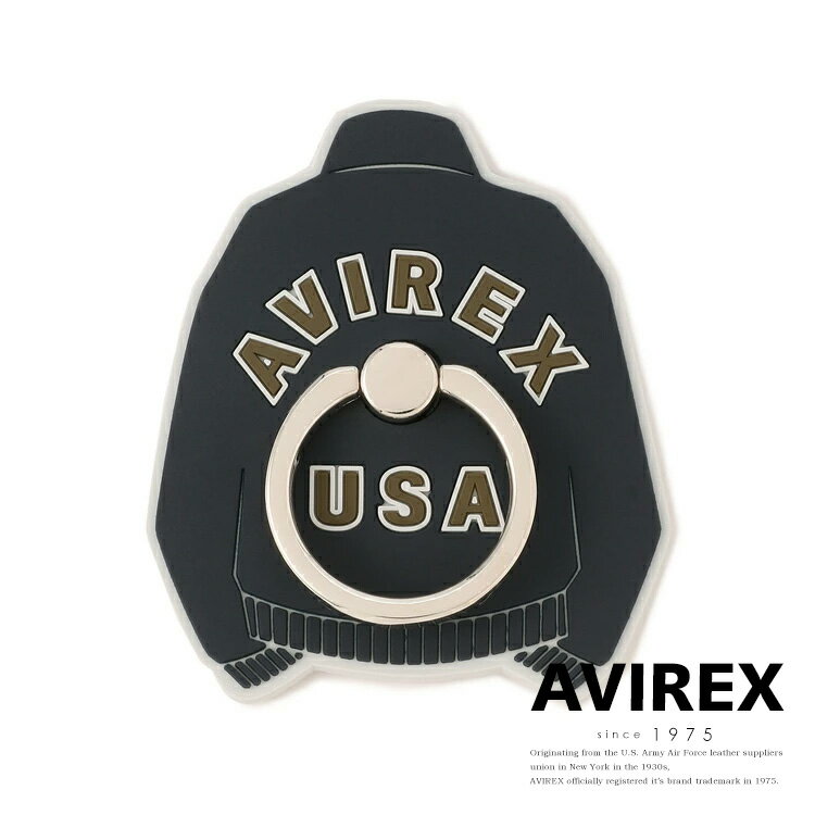 AVIREX 公式通販 | シリコン スマホリング MA-1 ロゴ/SMART PHONE RING MA-1 LOGO(アビレックス アヴィレックス)