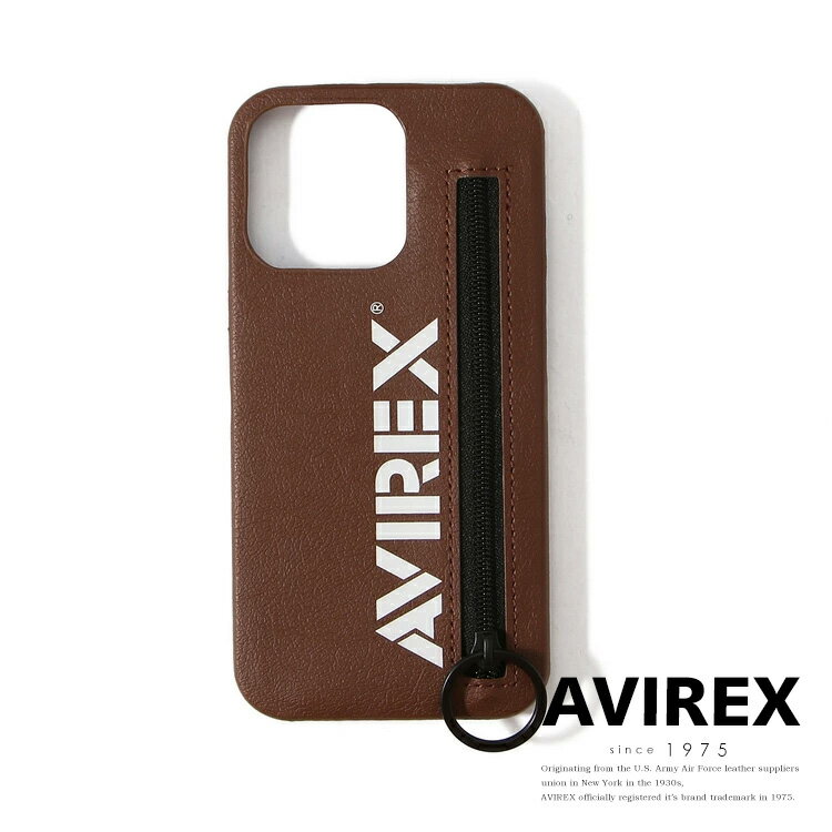 AVIREX 公式通販 | iPhone13Pro 背面ジップ付ケース/AVIREX(アビレックス アヴィレックス)メンズ 男性 レディース 女性 男女兼用 ユニセックス