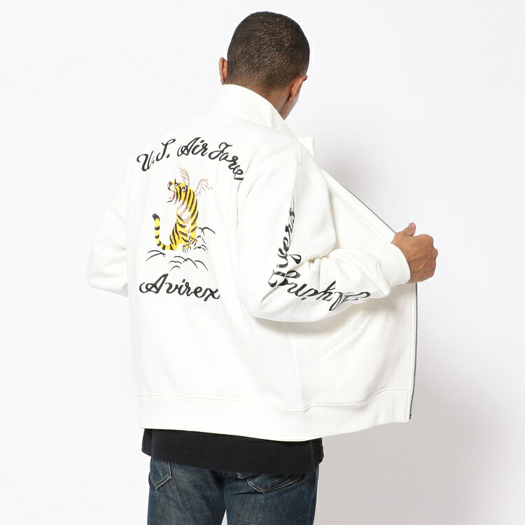 AVIREX 公式通販 | スタンド ジップ スウェット スカ タイガース/STAND ZIP SWEAT SUKA TIGERS(アビレックス アヴィレックス)メンズ 男性