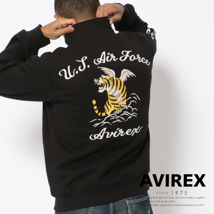 AVIREX 公式通販 | スタンド ジップ スウェット スカ タイガース/STAND ZIP SWEAT SUKA TIGERS(アビレックス アヴィレックス)メンズ 男性