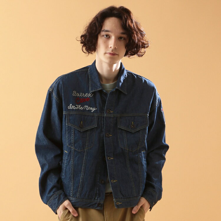 ☆★タイムセール｜AVIREX 公式通販 | 【TYPE BLUE】Gジャケット ネイバル ライニング/G-JACKET NAVAL LINING(アビレックス アヴィレックス)メンズ 男性※セールにつき交換 返品不可