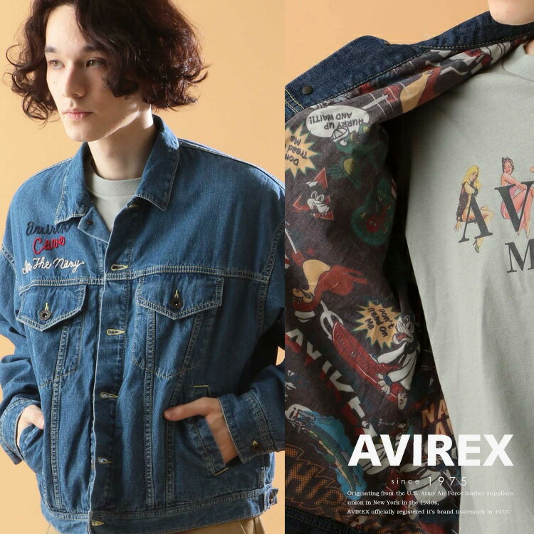 ☆★タイムセール｜AVIREX 公式通販 | 【TYPE BLUE】Gジャケット ネイバル ライニング/G-JACKET NAVAL LINING(アビレックス アヴィレックス)メンズ 男性※セールにつき交換 返品不可