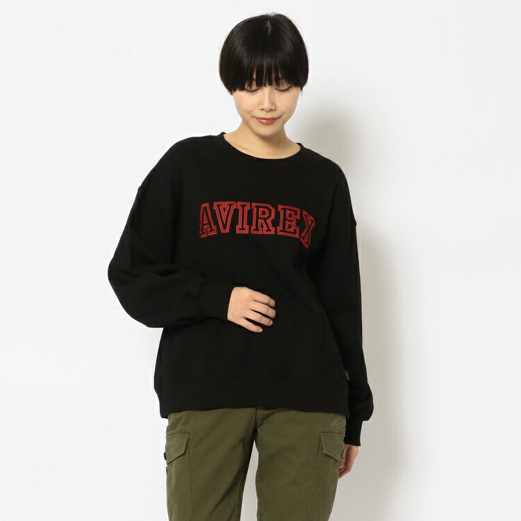 AVIREX Belle 公式通販 | 【直営店限定】Women'S/アヴィレックスワッペンスウェット/AVIREX WAPPEN SWEAT(アビレックス アヴィレックス)レディース 女性