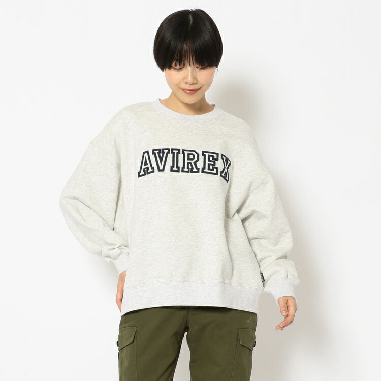 AVIREX Belle 公式通販 | 【直営店限定】Women'S/アヴィレックスワッペンスウェット/AVIREX WAPPEN SWEAT(アビレックス アヴィレックス)レディース 女性