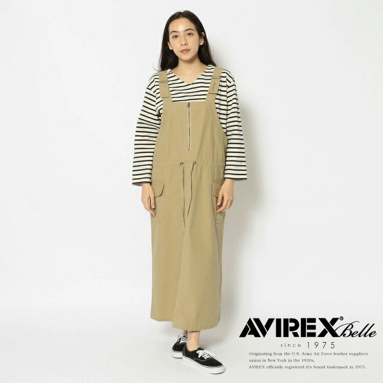 AVIREX Belle 公式通販 | ZIP JUMPER SKIRT/ ジップジャンパースカート(アビレックス アヴィレックス)レディース 女性