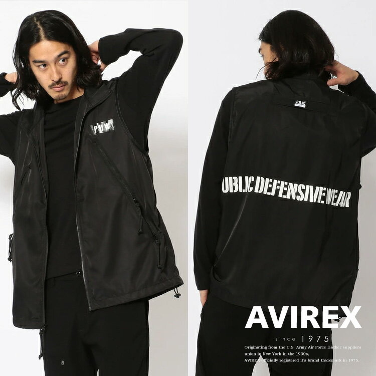 ★SALE｜AVIREX 公式通販 | 【P.D.W】ベンチレーション システム ベスト/VENTILATION SYSTEM VEST(アビレックス アヴィレックス)メンズ 男性※セールにつき交換 返品不可