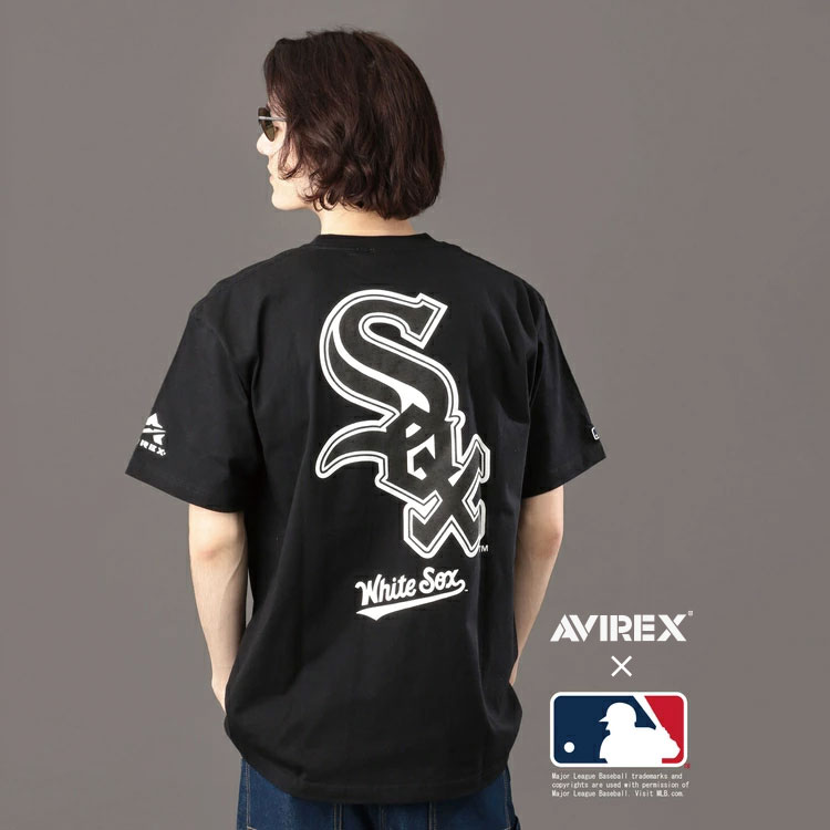 AVIREX 公式通販 | 【MLB×AVIREX】シカゴホワイトソックス Tシャツ/WHITE SOX T-SHIRT(アビレックス アヴィレックス)メンズ 男性 レディース 女性 男女兼用 ユニセックス
