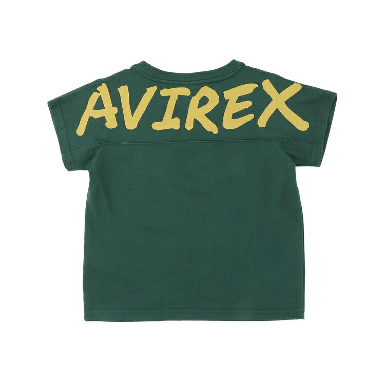 AVIREX 公式通販 | 【KIDS/キッズ】ビッグロゴ ルーズフィット Tシャツ/ S/S BIG LOGO LOOSE FIT T-SHIRT 4(アビレックス アヴィレックス)キッズ 子供服 男の子 女の子 ユニセックス100cm 120cm 140cm