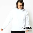 AVIREX ʔ |yDAILY/fC[z[YtBbg TVc/LOOSE FIT T-SHIRT(ArbNX ABbNX)