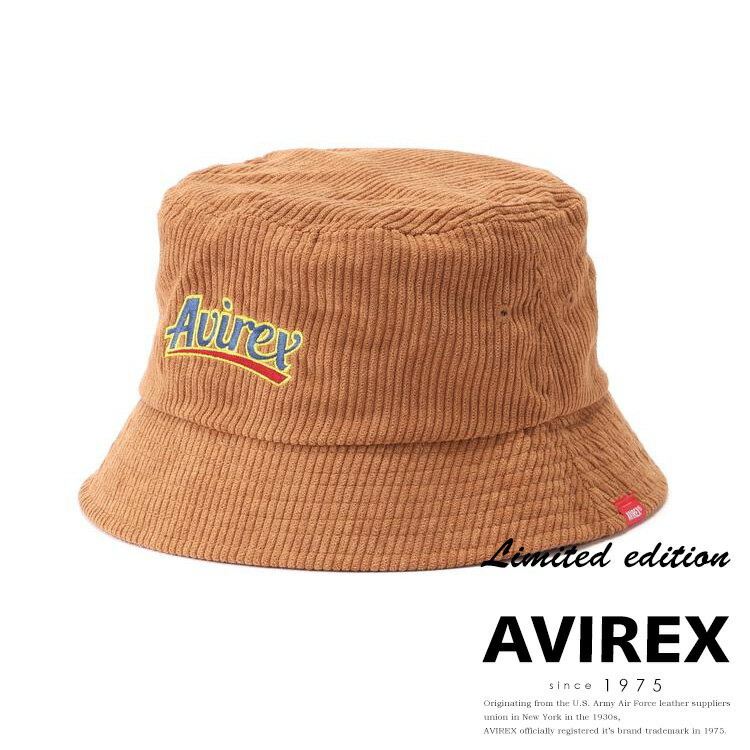 楽天AVIREX★SALE｜AVIREX 公式通販 | 《直営店限定》CORDUROY BUCKET HAT/コーデュロイ バケット ハット（アビレックス アヴィレックス）メンズ 男性 レディース 女性※セール品につき交換 返品不可