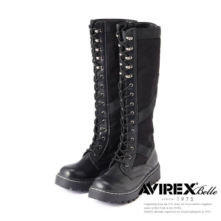 ≪直営店限定≫NEW LACE UP BOOTS/ ニュー レースアップブーツ(アビレックス アヴィレックス)レディース 女性