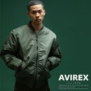 AVIREX 公式通販|定番フライトジャケット 新色を加えて新登場!MA-1 COMMERCIAL / エムエーワンコマーシャル(アビレックス アヴィレックス)メンズ 男性定番 フライトジャケット 無地 中わた アウター 大きめ6102170 / 7832952012
