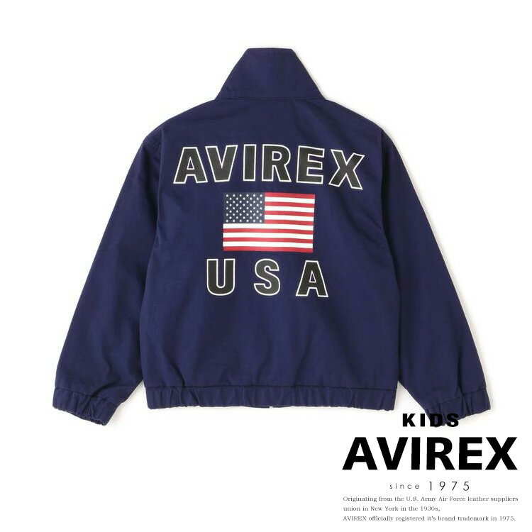 SALEAVIREX  |KIDSDRIZZLER JACKET U.S.FLAG/ɥꥺ顼 㥱å(ӥå å)å Ҷ ˤλ λҢʤˤĤ Բ