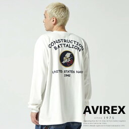 ★SALE｜AVIREX 公式通販 | L/S CB EMBROIDERY T-SHIRT / 長袖 CB 刺繍 Tシャツ(アビレックス アヴィレックス)メンズ 男性※セール品につき交換 返品不可