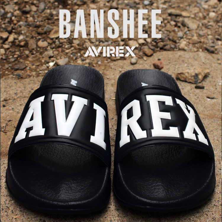 AVIREX 公式通販｜【2024年 再入荷!!】AVIREXロゴをあしらった人気のシャワーサンダル BANSHEE/バンシー 再入荷 BANSHEE2/バンシー2 AV4620 アビレックス アヴィレックス メンズ 男性25cm 26cm…