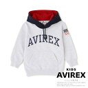 ★SALE｜【AVIREX】《KIDS》ARCH LOGO COLOR HOOD PARKA / アーチロゴ カラー フード※セール品につき交換 返品不可