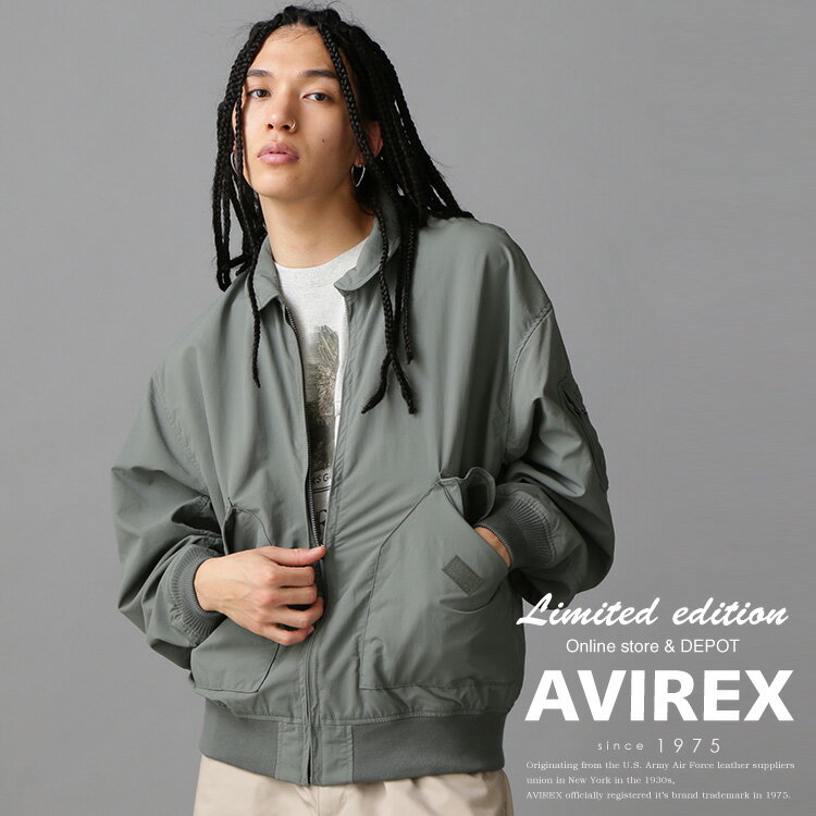 ★SALE｜AVIREX 公式通販 |《WEB&DEPOT限定》COUDURA FABRIC CWU JACKET(アビレックス アヴィレックス)メンズ 男性※セール品につき交換 返品不可