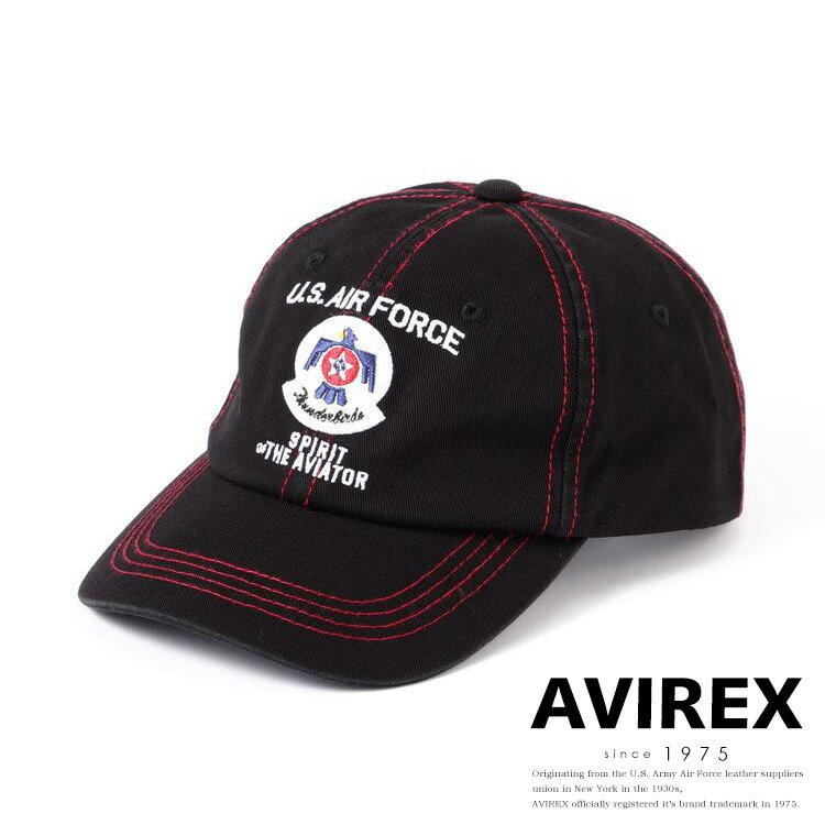 ☆★タイムセール｜AVIREX 公式通販｜CAP THUNDERBIRDS / キャップ サンダーバーズ(アビレックス アヴィレックス)メンズ 男性 レディース 女性 男女兼用 ユニセックス※セール品につき交換 返品不可のサムネイル