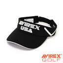 AVIREX 公式通販｜《GOLF WEAR》AVIREX USA サンバイザー / AVIREX USA SUN VISOR / アヴィレックス GOLFメンズ 男性 レディース 女性 男女兼用