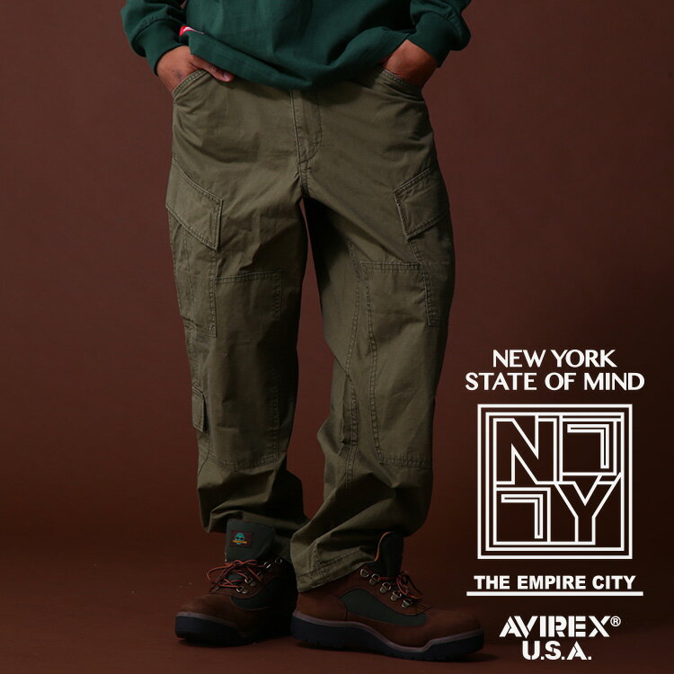 ☆★タイムセール｜AVIREX 公式通販｜《COLLECTION》AIR NATIONAL GUARD 8POCKET CARGO PANTS(アビレックス アヴィレックス)メンズ 男性※セール品につき交換 返品不可